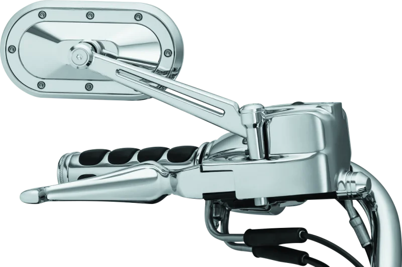 Kuryakyn Heavy Industry Mirrors Chrome - Detail View