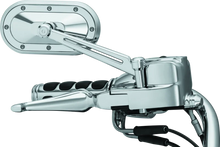 Load image into Gallery viewer, Kuryakyn Heavy Industry Mirrors Chrome - Detail View