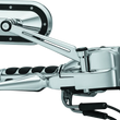 Load image into Gallery viewer, Kuryakyn Heavy Industry Mirrors Chrome/Black - Side View