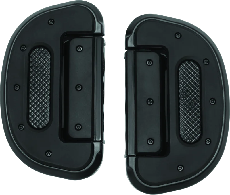 Kuryakyn Heavy Industry Passenger Floorboard Without Adapter Black - Main Product View