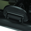 Load image into Gallery viewer, Kuryakyn Heavy Industry Passenger Floorboard Without Adapter Black - Side View