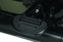 Load image into Gallery viewer, Kuryakyn Heavy Industry Passenger Floorboard Without Adapter Black - Detail View