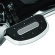 Load image into Gallery viewer, Kuryakyn Heavy Industry Passenger Floorboards Touring Models Chrome - Side View