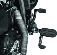 Load image into Gallery viewer, Kuryakyn Heavy Industry Shift &amp; Brake Peg Black - Side View