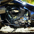 Load image into Gallery viewer, Kuryakyn Heel Shift Lever Indian Chrome - Side View