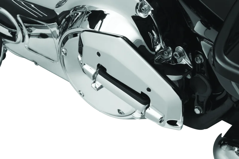 Kuryakyn Hex Folding Mini Board Without Adapter Chrome - Side View