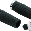 Load image into Gallery viewer, Kuryakyn Hex Grips 1inch Universal Chrome - Main Product View