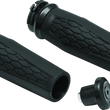 Load image into Gallery viewer, Kuryakyn Hex Grips Dual Cable Black - Main Product View
