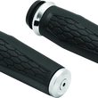 Load image into Gallery viewer, Kuryakyn Hex Grips Thottle-By-Wire Chrome - Main Product View
