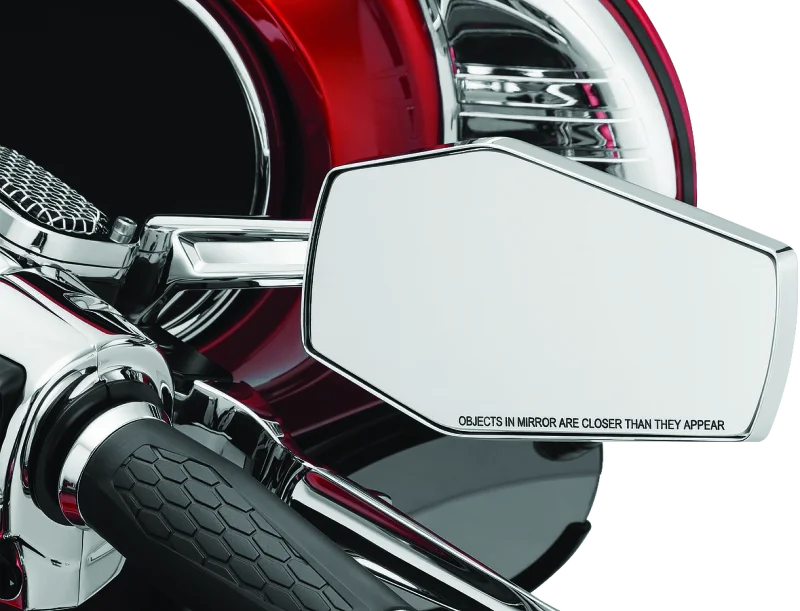 Kuryakyn Hex Mirrors Chrome - Additional View 5