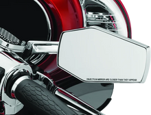 Load image into Gallery viewer, Kuryakyn Hex Mirrors Chrome - Additional View 5