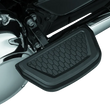 Load image into Gallery viewer, Kuryakyn Hex Passenger Board Inserts Black - Side View