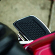 Load image into Gallery viewer, Kuryakyn Hex Passenger Board Inserts Chrome - Side View