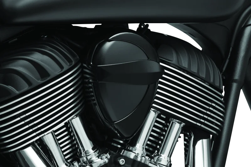 Kuryakyn Horn Cover John Shope Series Black