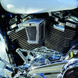 Load image into Gallery viewer, Kuryakyn Hypercharger ES Horn Cover Chrome - Side View