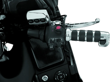 Load image into Gallery viewer, Kuryakyn ISO Grips For GL1800 With Heated Grips Chrome - Installation View
