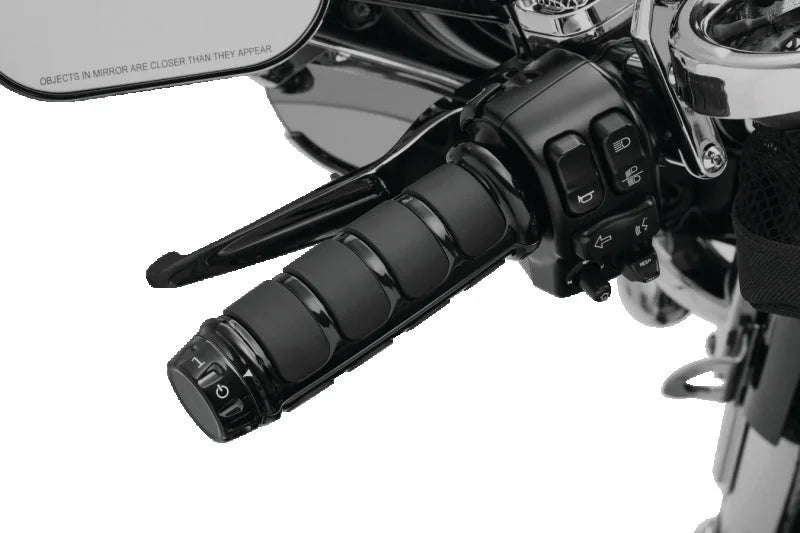 Kuryakyn ISO Grips For Heated Grips Black - Side View
