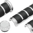 Load image into Gallery viewer, Kuryakyn ISO Grips For Heated Grips Chrome - Main Product View