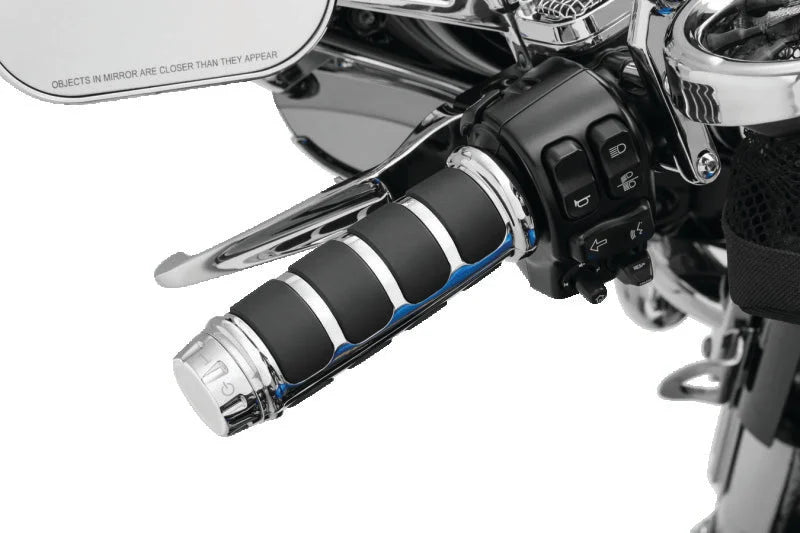 Kuryakyn ISO Grips For Heated Grips Chrome - Side View