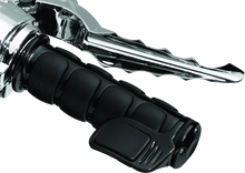 Load image into Gallery viewer, Kuryakyn ISO Grips Metric Cruisers Black - Side View