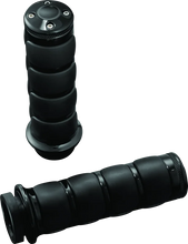 Load image into Gallery viewer, Kuryakyn ISO Grips Throttle-By -Wire Black - Back View