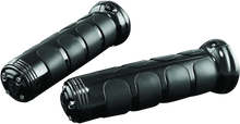 Load image into Gallery viewer, Kuryakyn ISO-Grips With OEM Heated Grip 06-20 Honda GL1800 Black - Main Product View