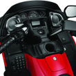 Load image into Gallery viewer, Kuryakyn ISO-Grips With OEM Heated Grip 06-20 Honda GL1800 Black - Side View