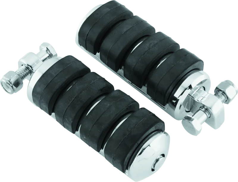 Kuryakyn ISO Peg Large With Male Adapter Chrome (Pair) - Main Product View