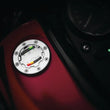 Load image into Gallery viewer, Kuryakyn Informer LED Fuel &amp; Battery Gauge Chrome - Side View
