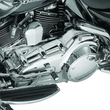 Load image into Gallery viewer, Kuryakyn Inner Primary Cover 07-08 Touring Models Chrome - Side View