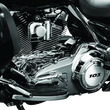 Load image into Gallery viewer, Kuryakyn Inner Primary Cover 07-08 Touring Models Chrome - Detail View