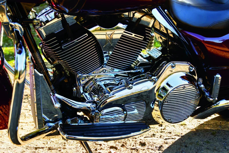 Kuryakyn Inner Primary Cover 07-16 Touring Chrome - Side View