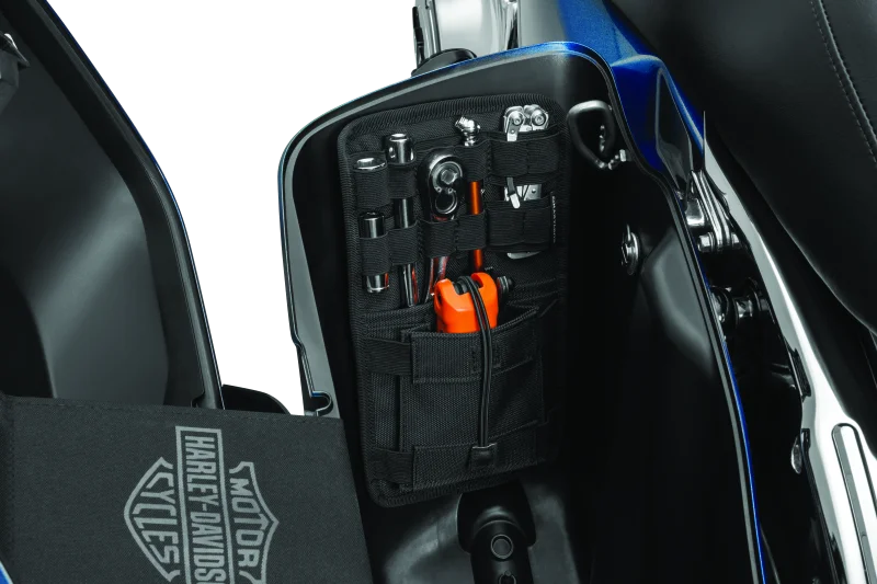 Kuryakyn Internal Saddlebag Organizer - Side View