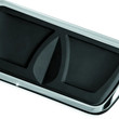 Load image into Gallery viewer, Kuryakyn Kinetic Brake Pedal Pad Chrome - Main Product View