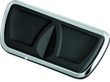 Load image into Gallery viewer, Kuryakyn Kinetic Brake Pedal Pad Chrome - Main Product View