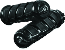 Load image into Gallery viewer, Kuryakyn Kinetic Grips Black - Side View