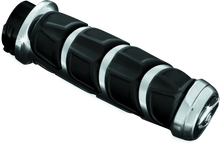 Load image into Gallery viewer, Kuryakyn Kinetic Grips Chrome - Main Product View