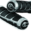 Load image into Gallery viewer, Kuryakyn Kinetic Grips Chrome - Side View