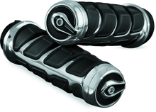 Load image into Gallery viewer, Kuryakyn Kinetic Grips Chrome - Side View