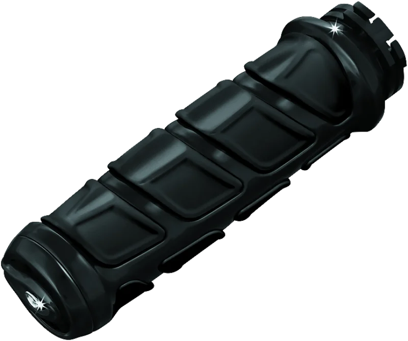 Kuryakyn Kinetic Grips Indian Gloss Black - Main Product View