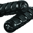 Load image into Gallery viewer, Kuryakyn Kinetic Grips Indian Gloss Black - Side View