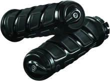 Load image into Gallery viewer, Kuryakyn Kinetic Grips Indian Gloss Black - Side View