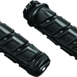 Load image into Gallery viewer, Kuryakyn Kinetic Grips Metric Black - Main Product View