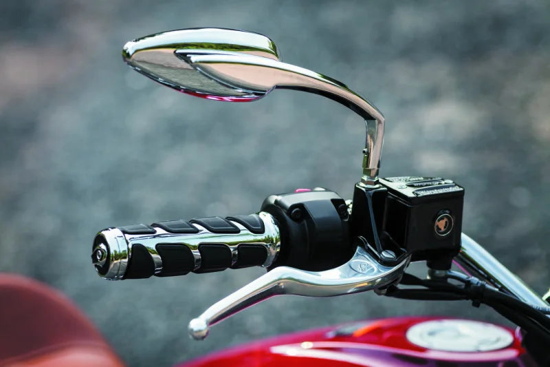 Kuryakyn Kinetic Grips Universal 7/8in Chrome - Side View