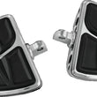 Load image into Gallery viewer, Kuryakyn Kinetic Mini Boards With Adapter Chrome - Main Product View