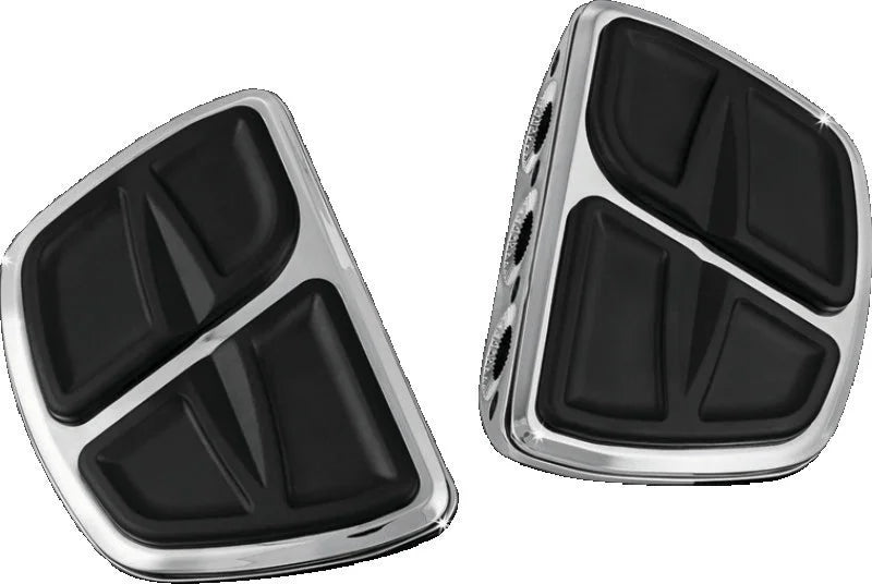 Kuryakyn Kinetic Mini Boards Without Adapter Chrome - Main Product View