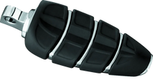 Load image into Gallery viewer, Kuryakyn Kinetic Pegs With Male Mount Adapter Chrome - Side View