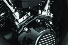 Load image into Gallery viewer, Kuryakyn Kool Kaps Engine Kit Milwaukee-8 Gloss Black - Side View