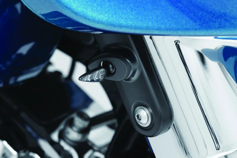 Kuryakyn Kuryakyn Front Turn Signal Mounts Black - Side View