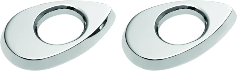 Kuryakyn Kuryakyn Front Turn Signal Mounts Chrome - Main Product View